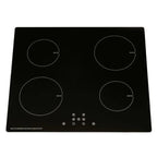 SIA 60cm Stainless Steel Built in Electric Oven ,13A Induction Hob & Curved Hood - London Houseware - 6