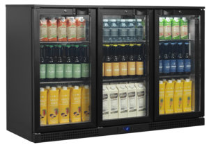 Tefcold Back Bar Cooler BA31H - 300L Single Door Bottle Cooler