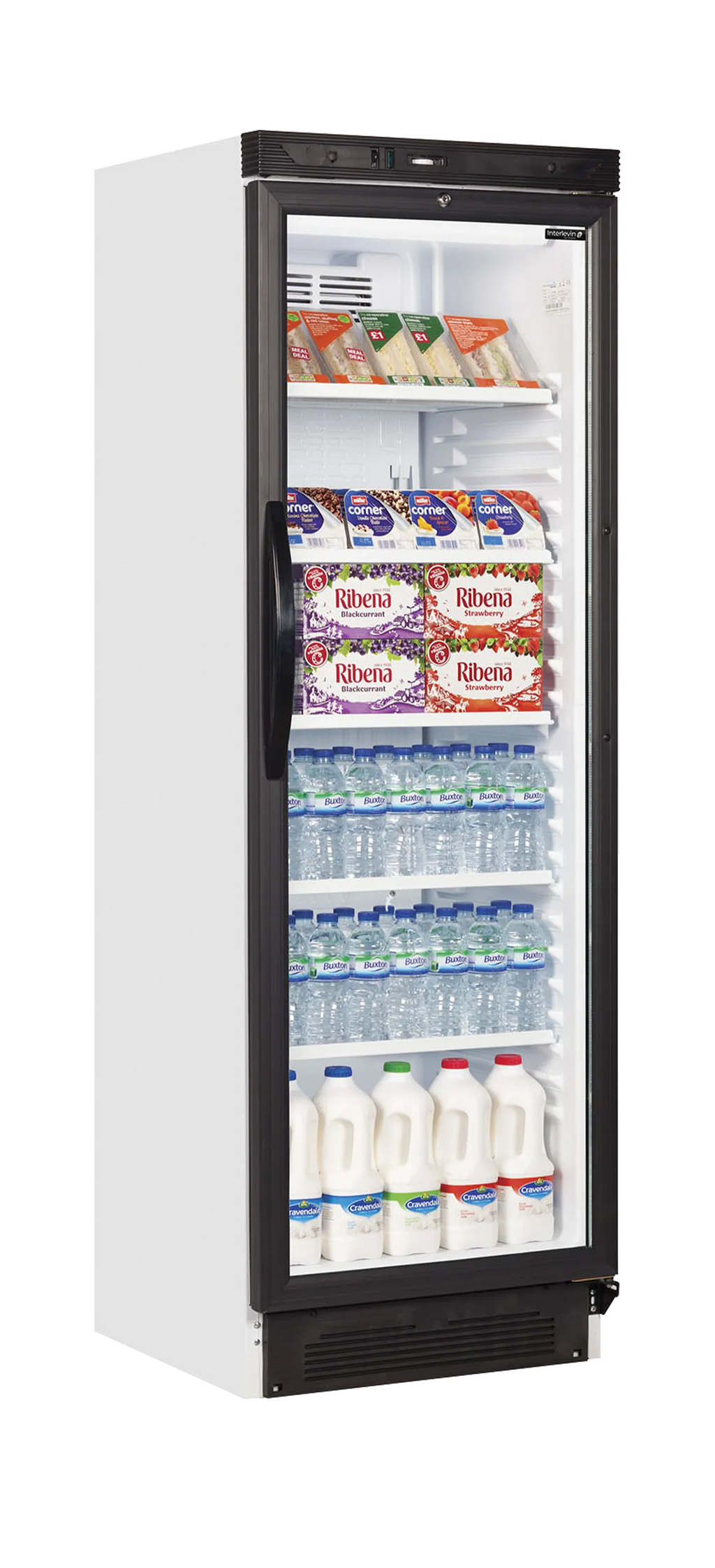 Tefcold SC381 Glass Door Merchandiser – Stylish & Efficient Display Fridge 🧊✨