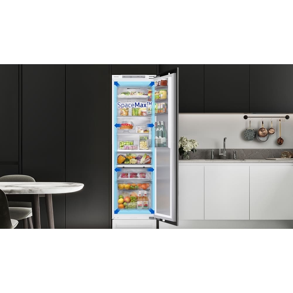 218L Built-In Integrated Freezer& Larder Fridge Pack, White - Samsung - London Houseware - 8