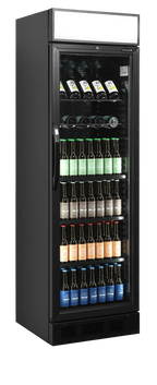 Tefcold Black Display Fridge❄️ – Sleek, Spacious & Built to Showcase ❄️