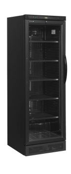 Tefcold Black Glass Door Merchandiser – Energy-Efficient Cooling ❄️