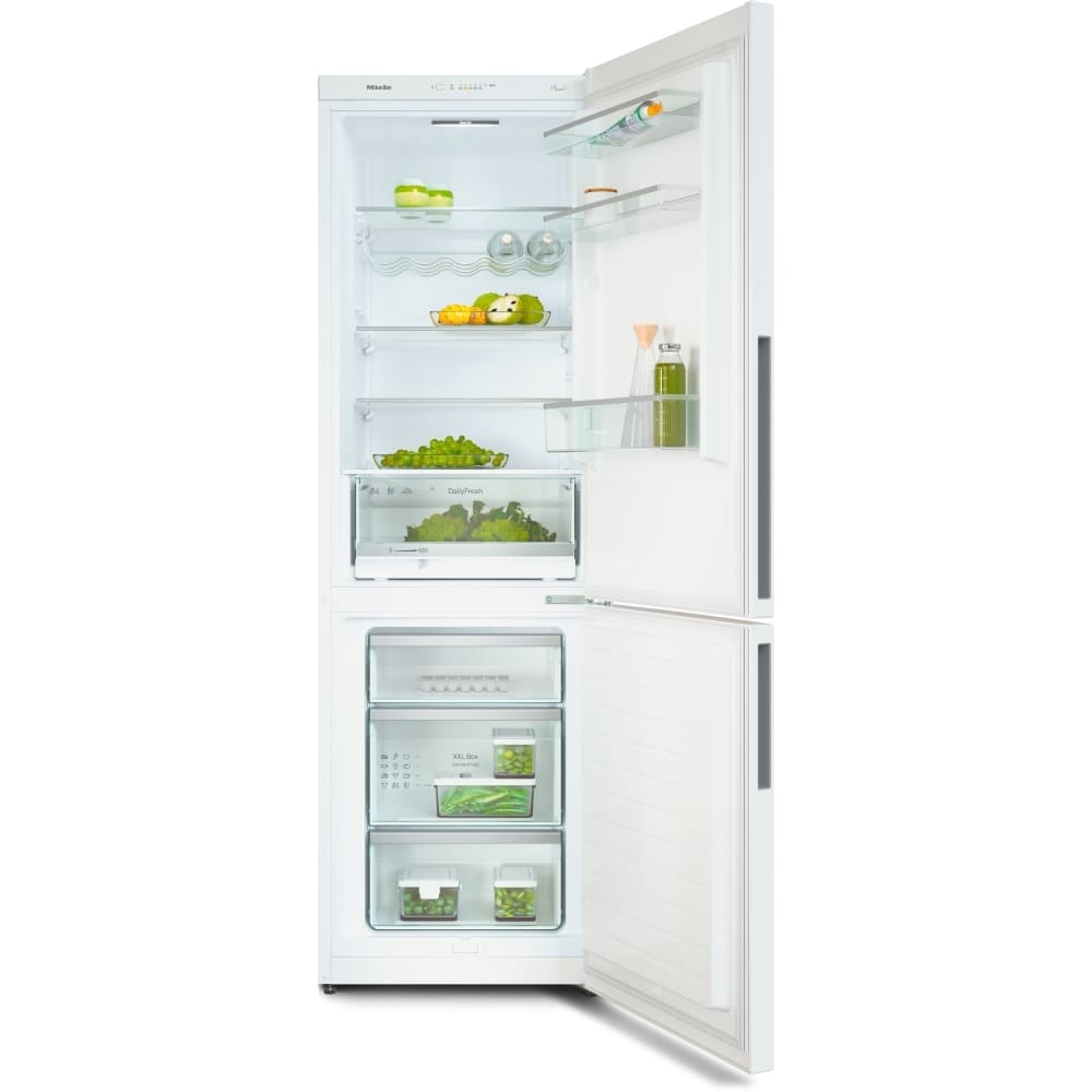 308L Low Frost Freestanding Fridge Freezer, 70/30, White - Miele KD 4072 E - London Houseware - 2