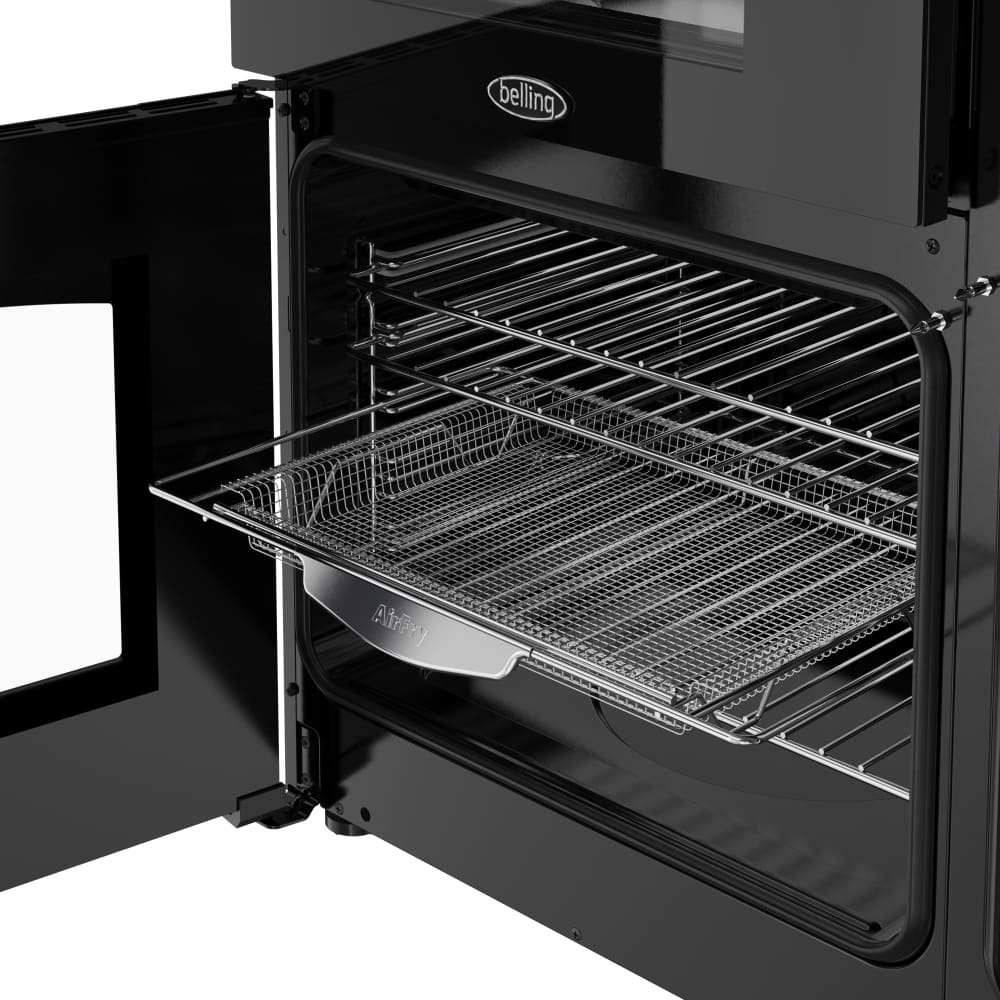 90cm Induction Belling Range Cooker, Black, A Rated - RCA COOKCENTRE 90Ei - London Houseware - 3