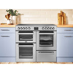 110cm Induction Belling Range Cooker, Stainless Steel - RCA COOKCENTRE 110Ei - London Houseware - 15