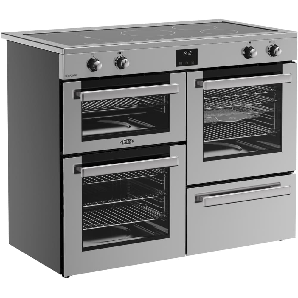 110cm Induction Belling Range Cooker, Stainless Steel - RCA COOKCENTRE 110Ei - London Houseware - 5