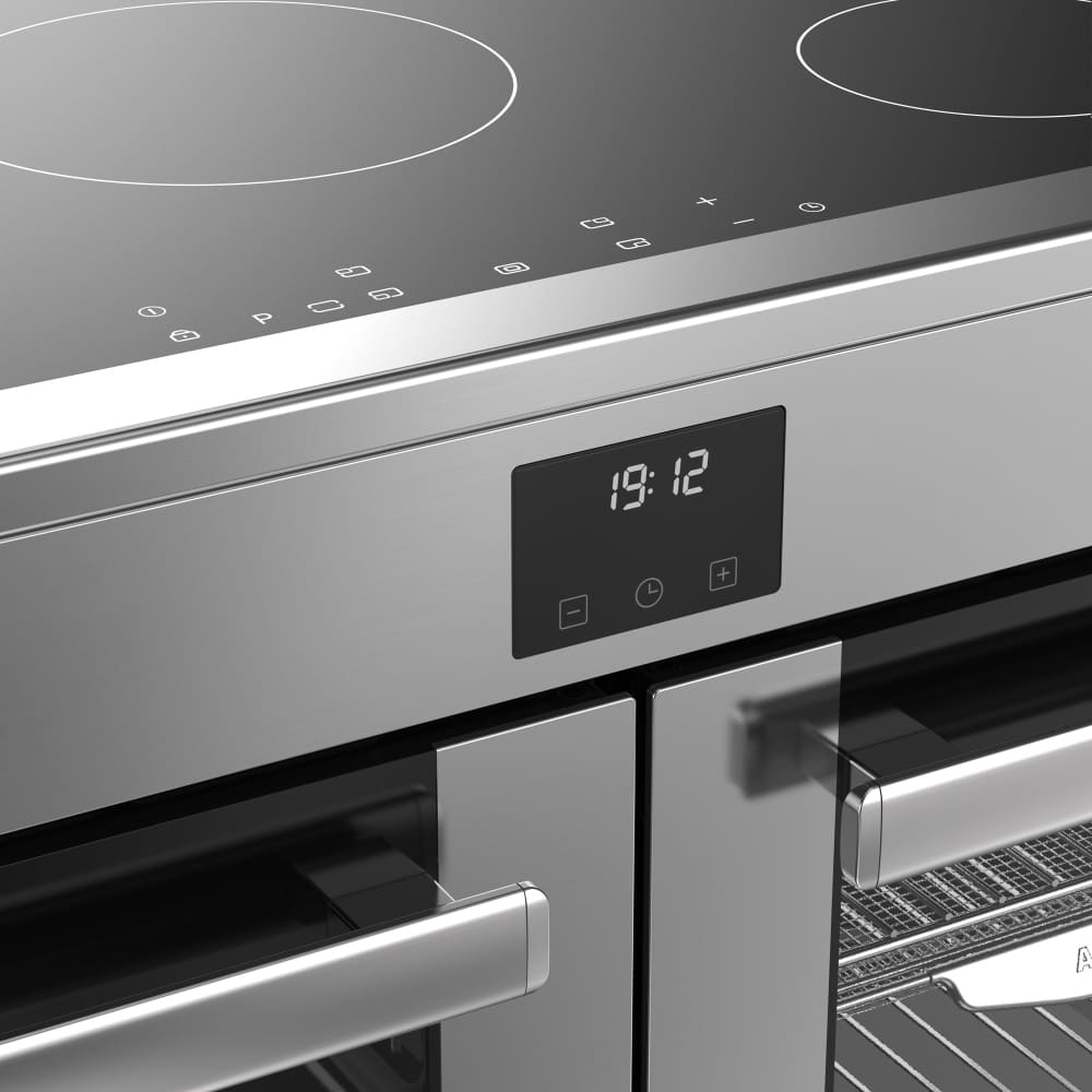 110cm Induction Belling Range Cooker, Stainless Steel - RCA COOKCENTRE 110Ei - London Houseware - 8