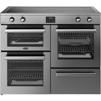 110cm Induction Belling Range Cooker, Stainless Steel - RCA COOKCENTRE 110Ei - London Houseware - 1