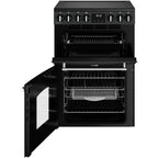 70L Freestanding Electric Cooker with Double Oven, Anthracite - Belling Farmhouse 60E - London Houseware - 2