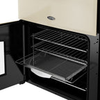 Ceramic Electric Cooker with Double Oven, Cream - Belling Farmhouse 60E