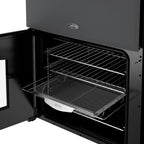 70L Dual Fuel Cooker with Double Oven, Grey - Belling MRA FARMHOUSE 60DF - London Houseware - 12