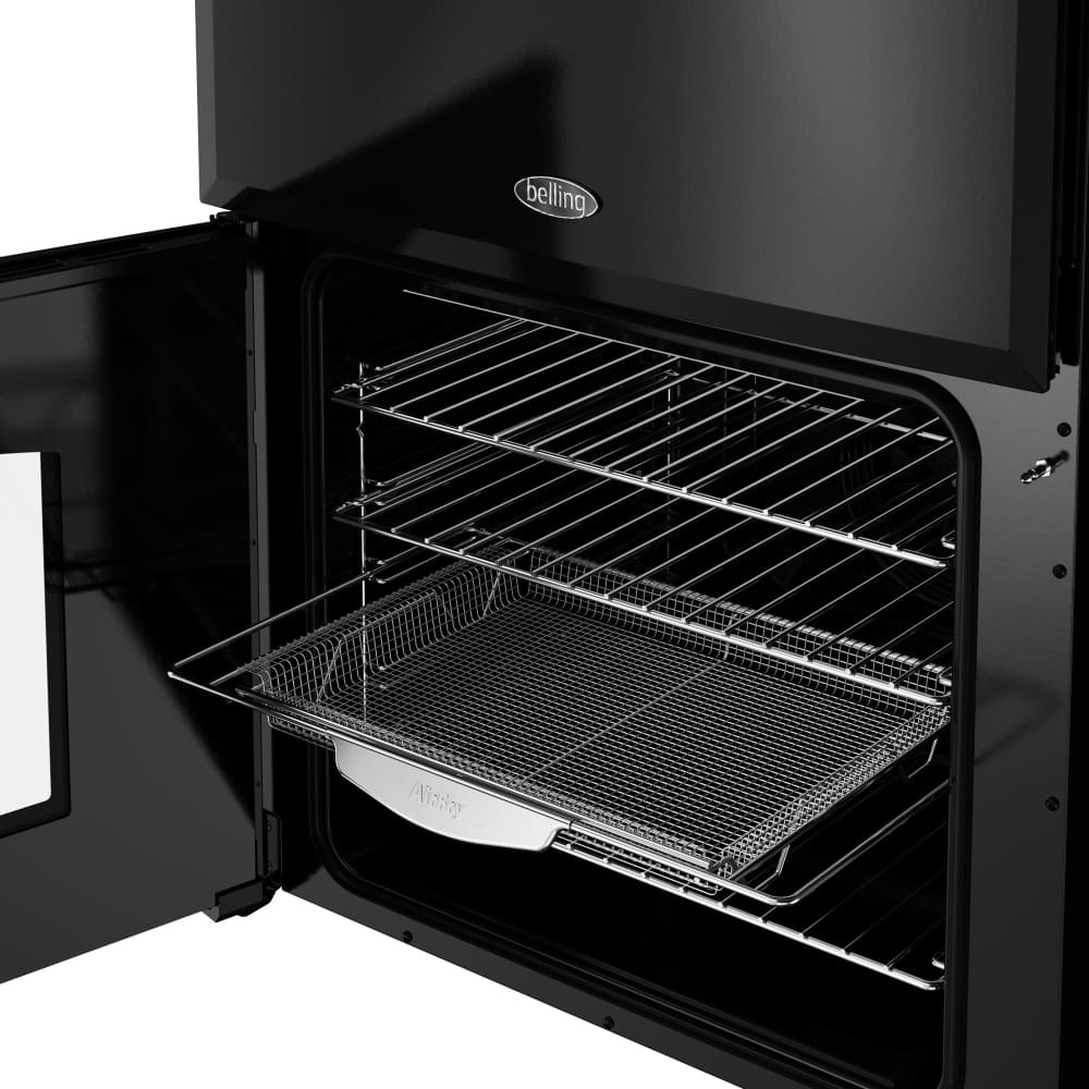 TCH Induction Electric Cooker with Double Oven, Black - Belling Farmhouse 60EI -  London Houseware - 17