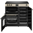 90cm Ceramic Belling Range Cooker, Cream - Farmhouse 90E - London Houseware - 4