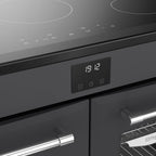 100cm Ceramic Belling Range Cooker, Grey - RCA FARMHOUSE 100E - London Houseware - 7