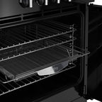 110cm Dual Fuel Belling Range Cooker, Black, A Rated - RCA FARMHOUSE 110DF - London Houseware - 4
