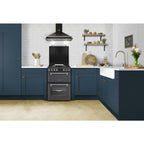 Dual Fuel Cooker with Double Oven, Grey, A Rated - Stoves DXMRARICH 60DF - London Houseware - 13