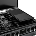 Dual Fuel Cooker with Double Oven, Grey, A Rated - Stoves DXMRARICH 60DF - London Houseware - 8