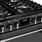 Dual Fuel Cooker with Double Oven, Grey, A Rated - Stoves DXMRARICH 60DF - London Houseware - 10