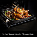 Dual Fuel Cooker with Double Oven, Black - Stoves DXMRARICH 60DF - London Houseware - 14