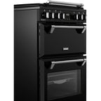 Dual Fuel Cooker with Double Oven, Black - Stoves DXMRARICH 60DF - London Houseware - 7
