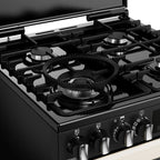 Dual Fuel Cooker with Double Oven, Cream - Stoves DXMRARICH 60DF - London Houseware - 8