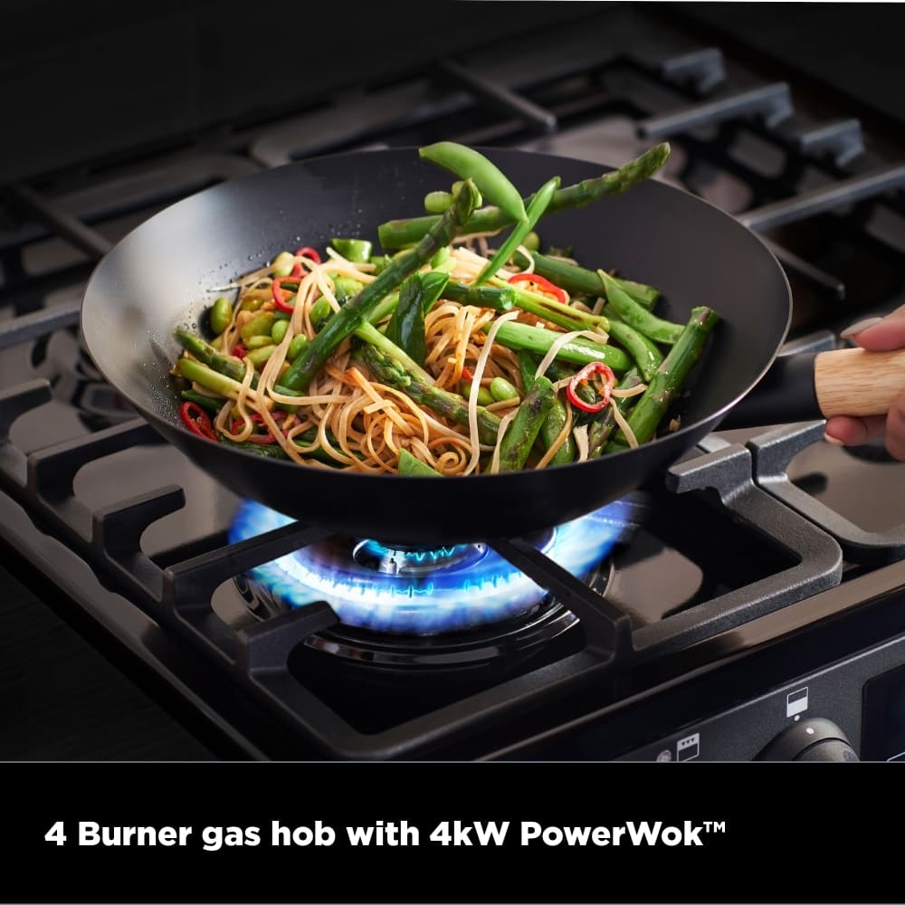 Dual Fuel Cooker with Double Oven, Cream - Stoves DXMRARICH 60DF - London Houseware - 13