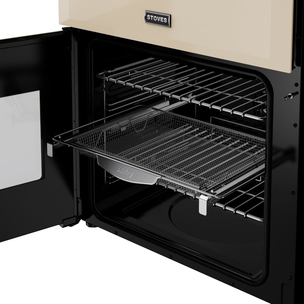 Dual Fuel Cooker with Double Oven, Cream - Stoves DXMRARICH 60DF - London Houseware - 5