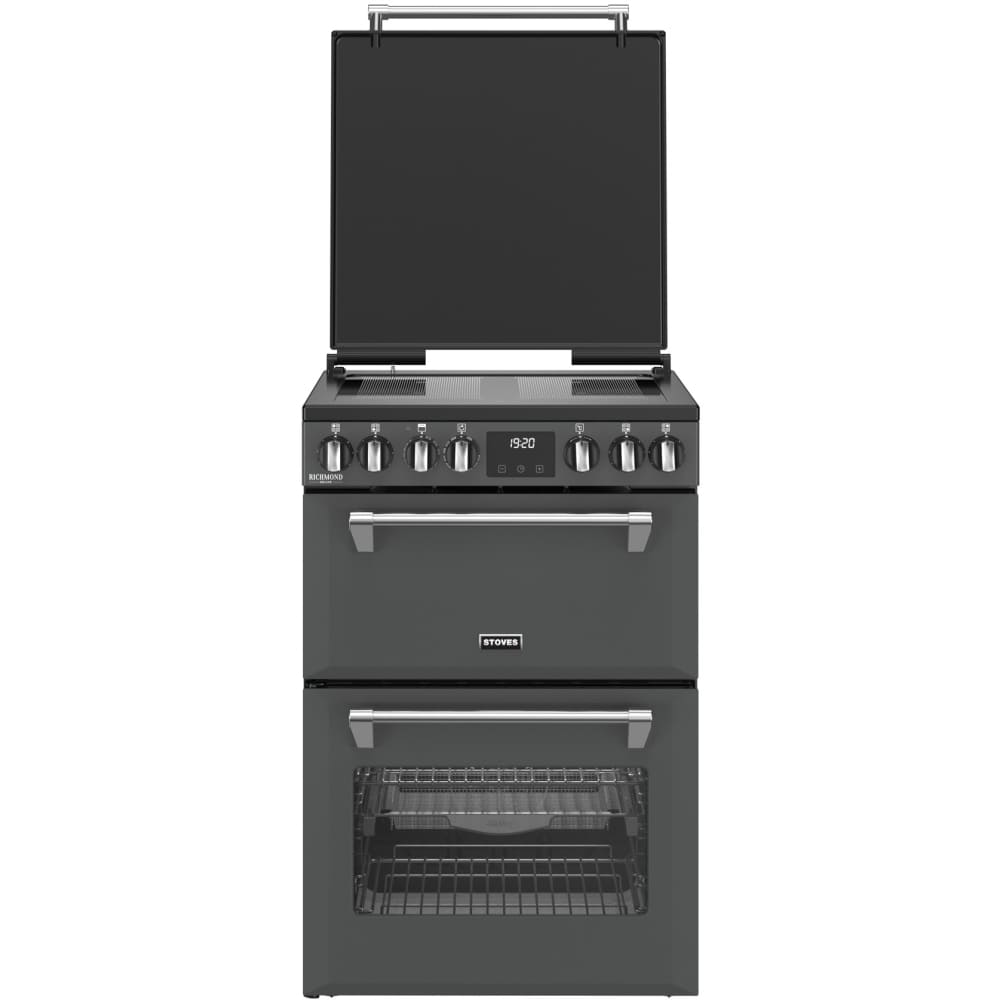 Induction Electric Cooker with Double Oven, Grey - Stoves Richmond DX 60Ei RTY - London Houseware - 9