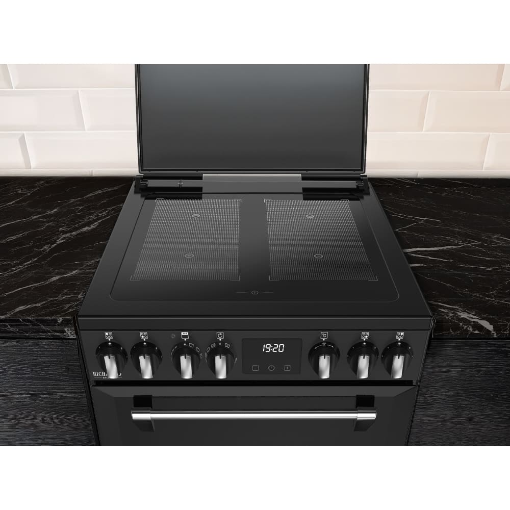 Induction Electric Cooker with Double Oven, Black - Stoves Richmond DX 60Ei RTY - London Houseware - 17