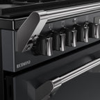 90cm Dual Fuel Stoves Range Cooker, Grey  - RCA RICH 90DF ANT - London Houseware - 4