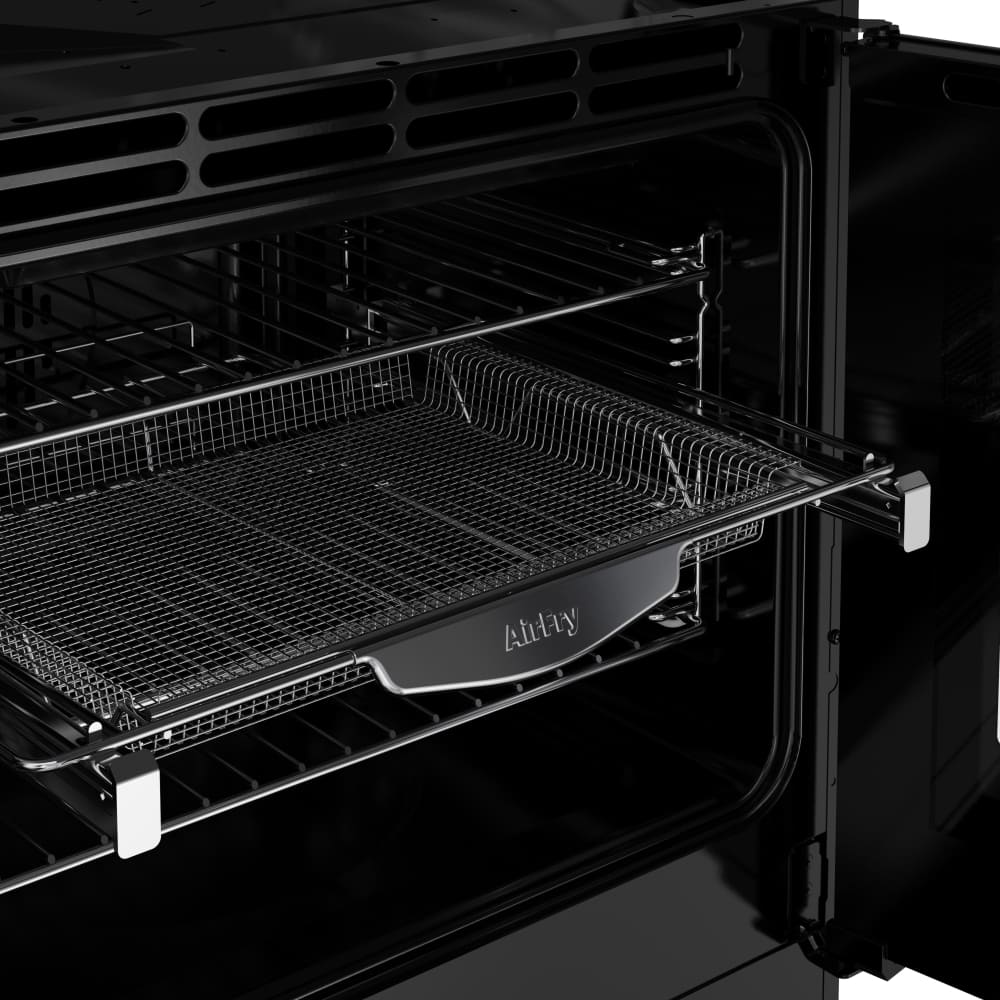 110cm Dual Fuel Stoves Range Cooker, Grey, A Rated - RCA RICH 110DF ANT - London Houseware - 4