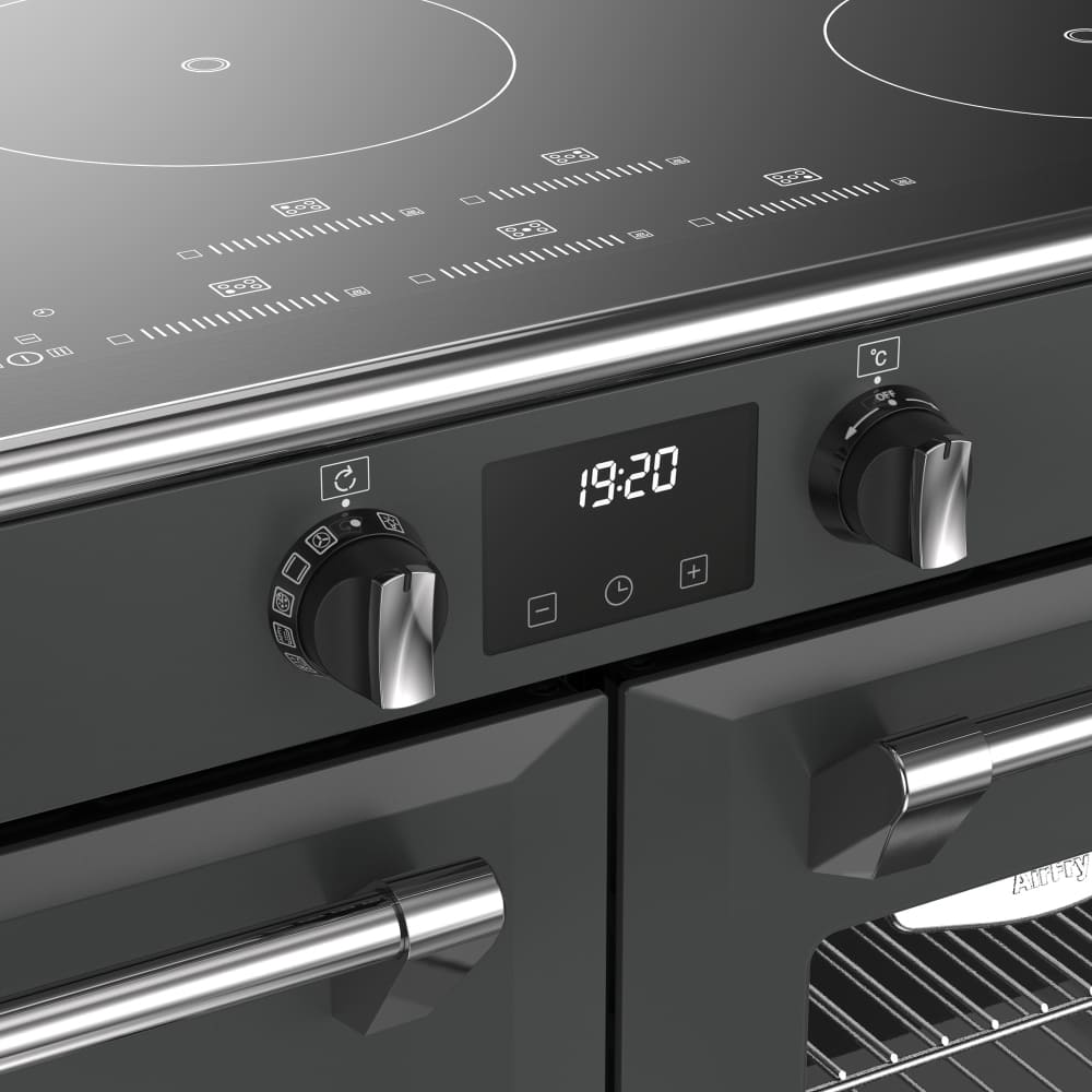 110cm Induction Stoves Range Cooker, Grey, A Rated - RCA RICH 110Ei TCH AN - London Houseware - 7