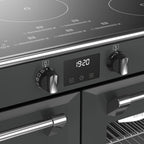 110cm Induction Stoves Range Cooker, Grey, A Rated - RCA RICH 110Ei TCH AN - London Houseware - 7