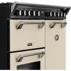 90cm Dual Fuel Stoves Range Cooker, Cream, A Rated - DX RCA RICH 90DF CRM - London Houseware - 6