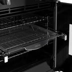 100cm Induction Stoves Range Cooker, Black, A Rated - DX RCA RICH 100Ei RTY - London Houseware - 4