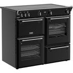 100cm Induction Stoves Range Cooker, Black, A Rated - DX RCA RICH 100Ei ZLS - London Houseware - 5