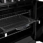 110cm Dual Fuel Stoves Range Cooker, Cream, A Rated - DX RCA RICH 110DF CRM - London Houseware - 11