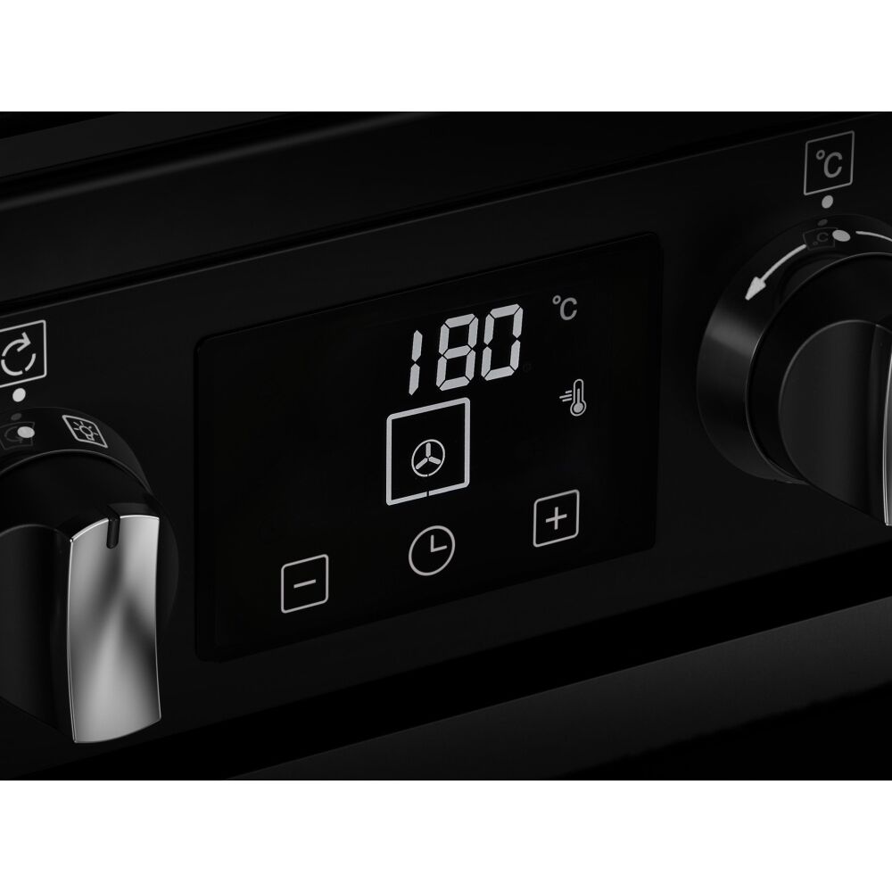 110cm Induction Stoves Range Cooker, Black, A Rated - DX RCA RICH 110Ei RTY - London Houseware - 10