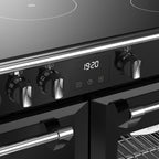 110cm Induction Stoves Range Cooker, Black, A Rated - DX RCA RICH 110Ei RTY - London Houseware - 7