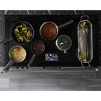 110cm Induction Stoves Range Cooker, Black, A Rated - DX RCA RICH 110Ei ZLS - London Houseware - 8