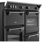 110cm Induction Stoves Range Cooker, Black, A Rated - DX RCA RICH 110Ei ZLS - London Houseware - 5