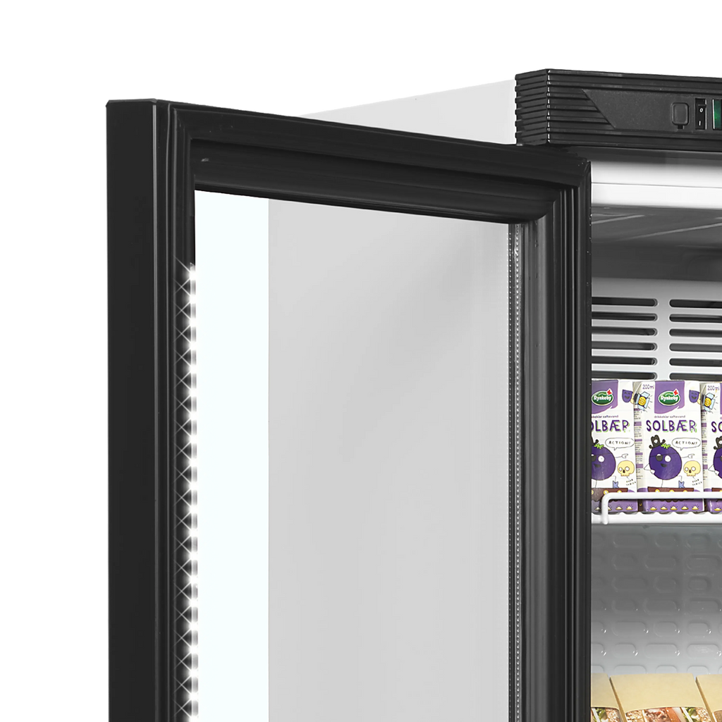 Tefcold Glass Door Merchandiser – Space Saving Fridge  🍹❄️