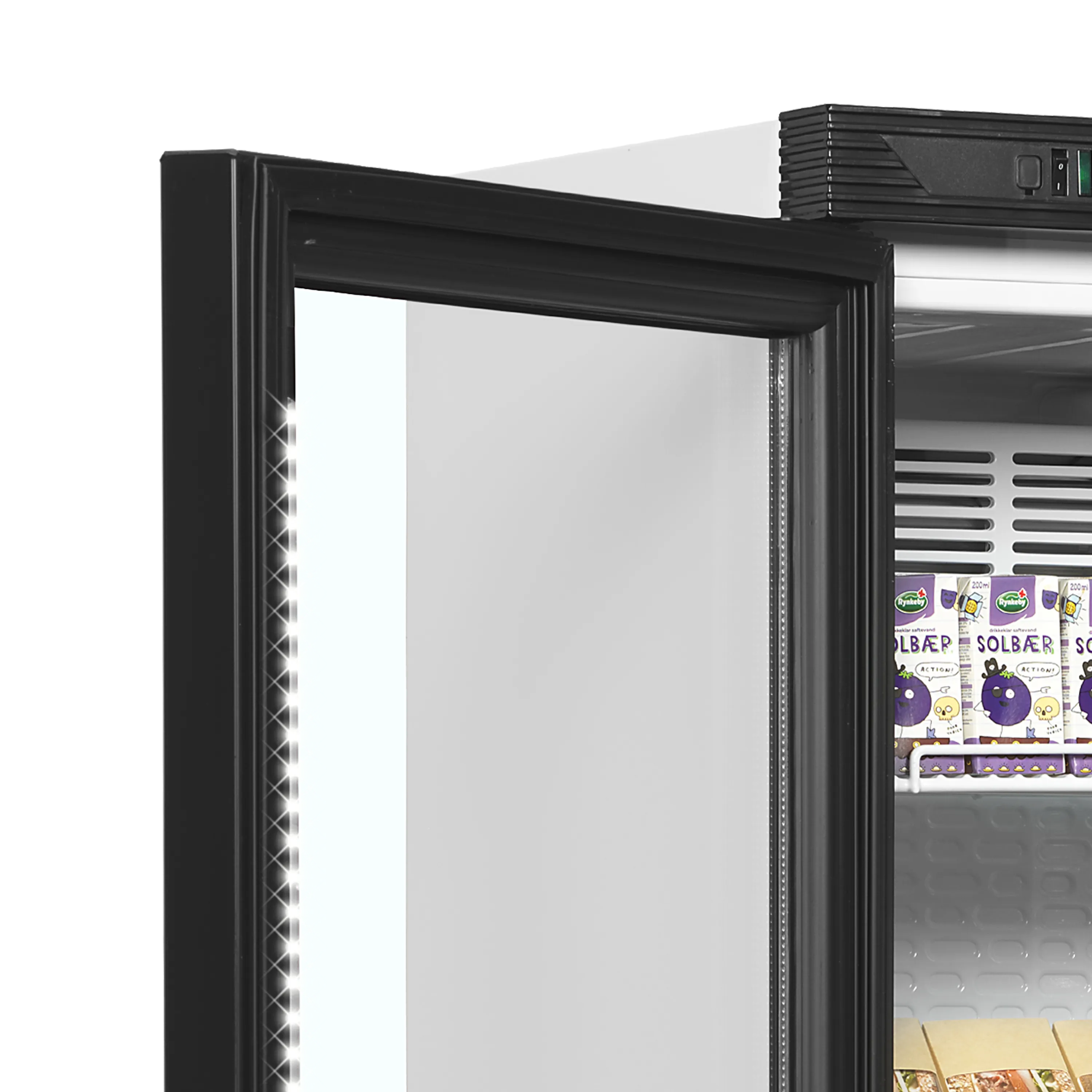 Tefcold Glass Door Merchandiser – Space Saving Fridge  🍹❄️