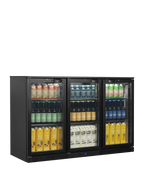 Tefcold Back Bar Cooler BA31H - 300L Single Door Bottle Cooler