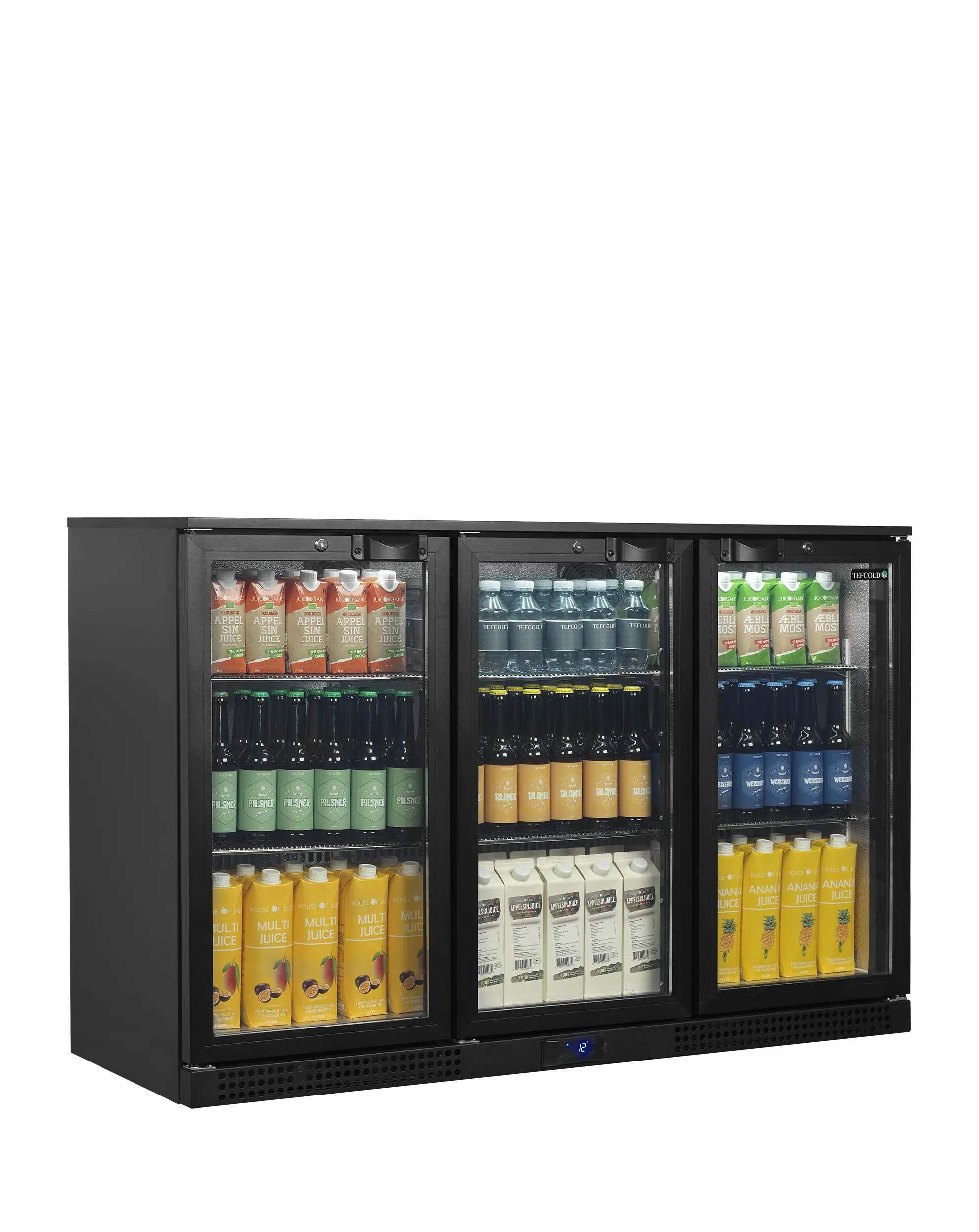 Tefcold Back Bar Cooler BA31H - 300L Single Door Bottle Cooler