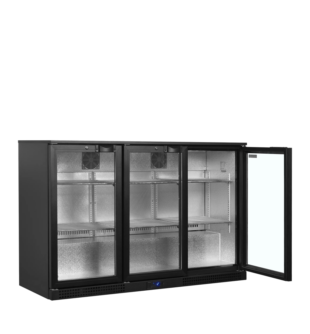 Tefcold Back Bar Cooler BA31H - 300L Single Door Bottle Cooler