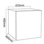 31L Black Table Top Mini Freezer 4* Rating - SIA TT22BL