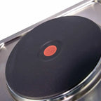 SIA 30cm Stainless Steel 2 Zone Electric Hob & 60cm Visor Cooker Hood Extractor Fan - London House - 5