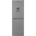 203L Hoover Fridge Freezer Freestanding, 50/50, Stainless Steel - HVNB 618FX5WDK - London Houseware - 1