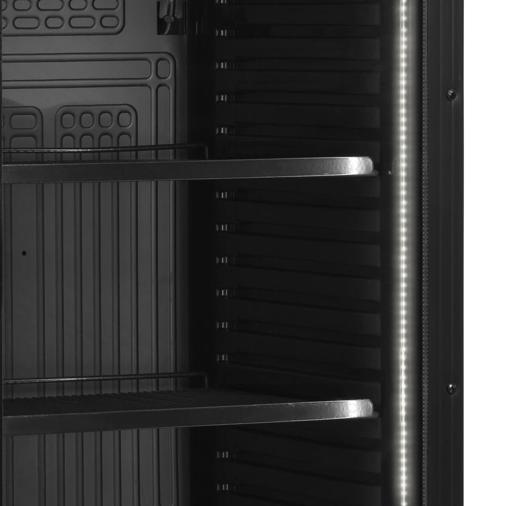 Tefcold Black Display Fridge❄️ – Sleek, Spacious & Built to Showcase ❄️